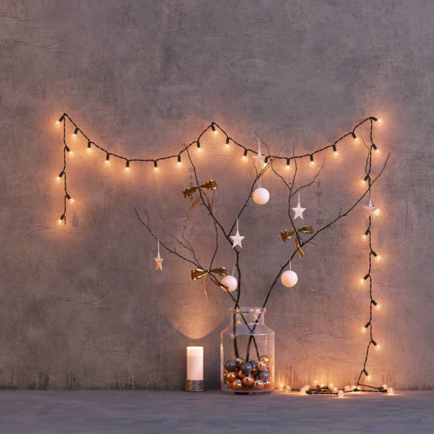 How to Hang Lights on a Wall