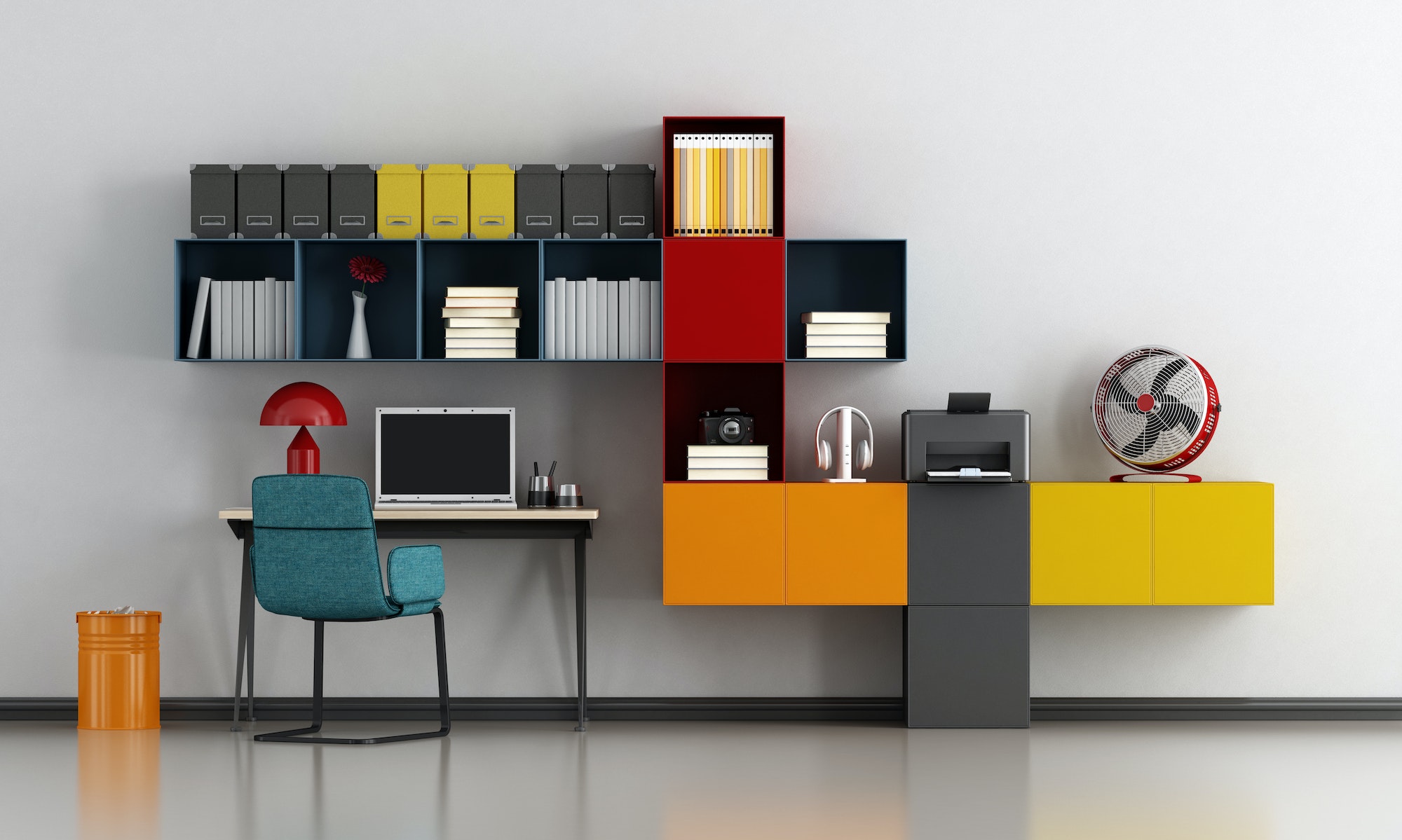 How to Choose the Perfect Colour Scheme for Your Home Office